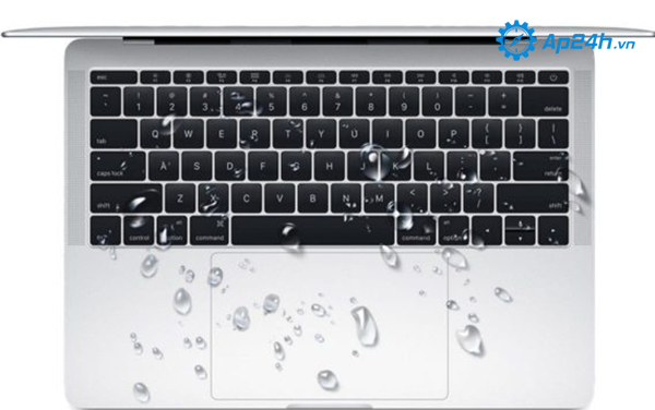 Bàn phím Macbook bị dính nước